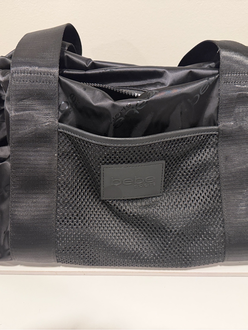 Black Duffle Bag - Bebe